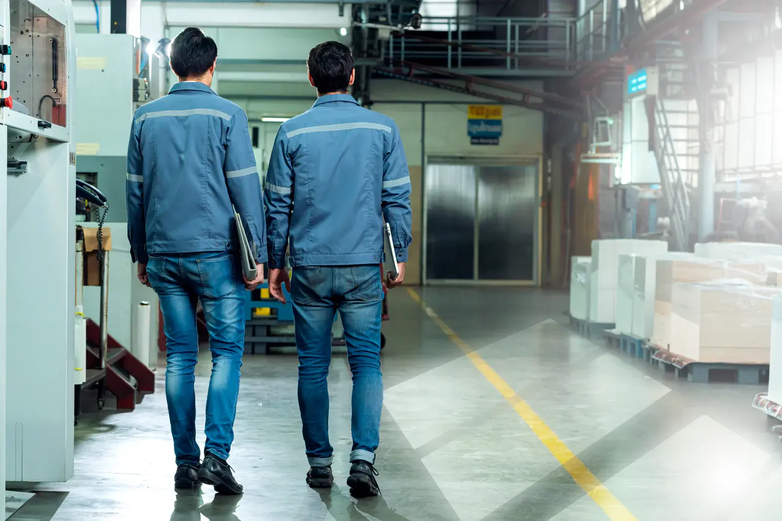 Factories and Industrial Workplaces vending machine environment